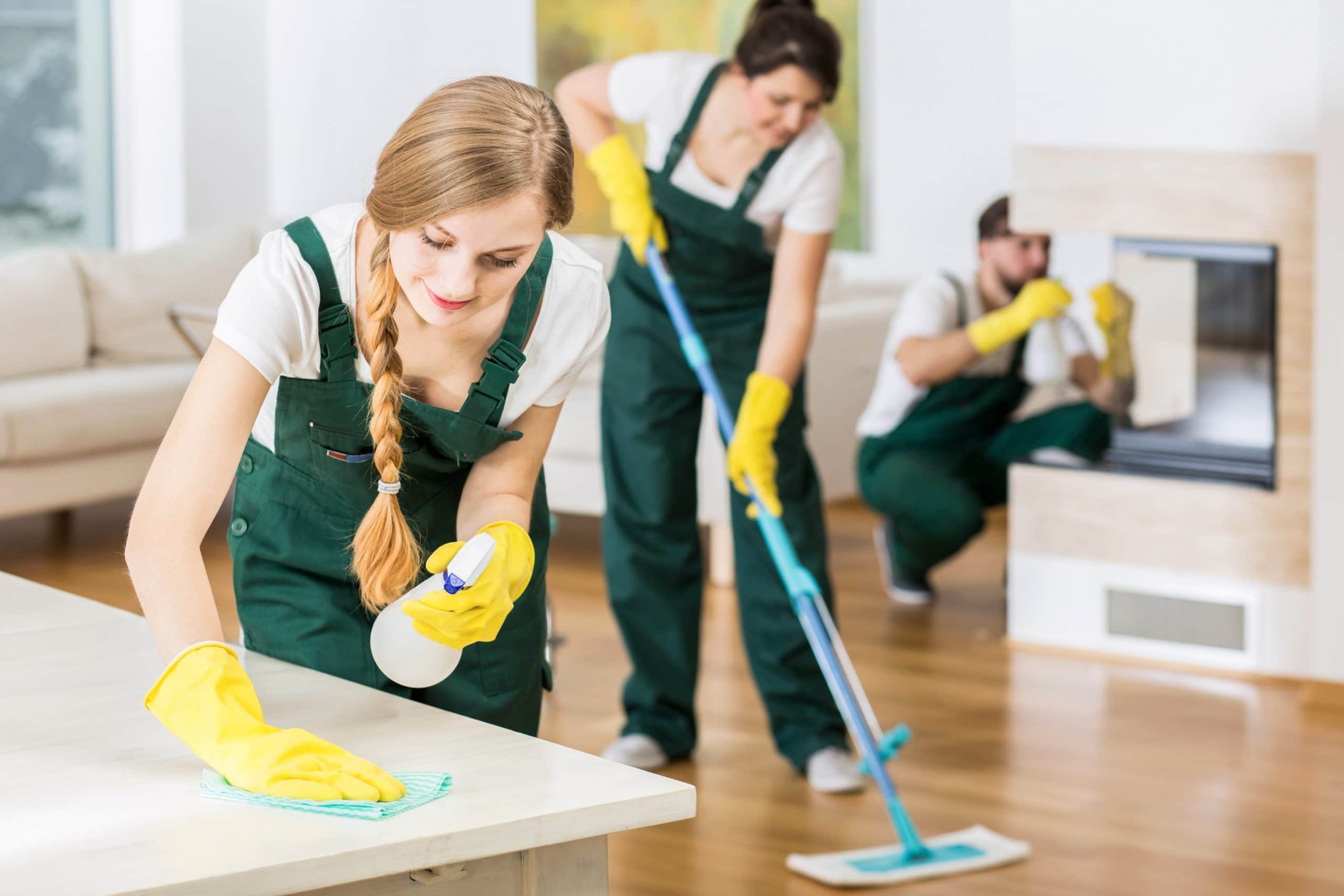 Move-out cleanings done by cleaning professionals