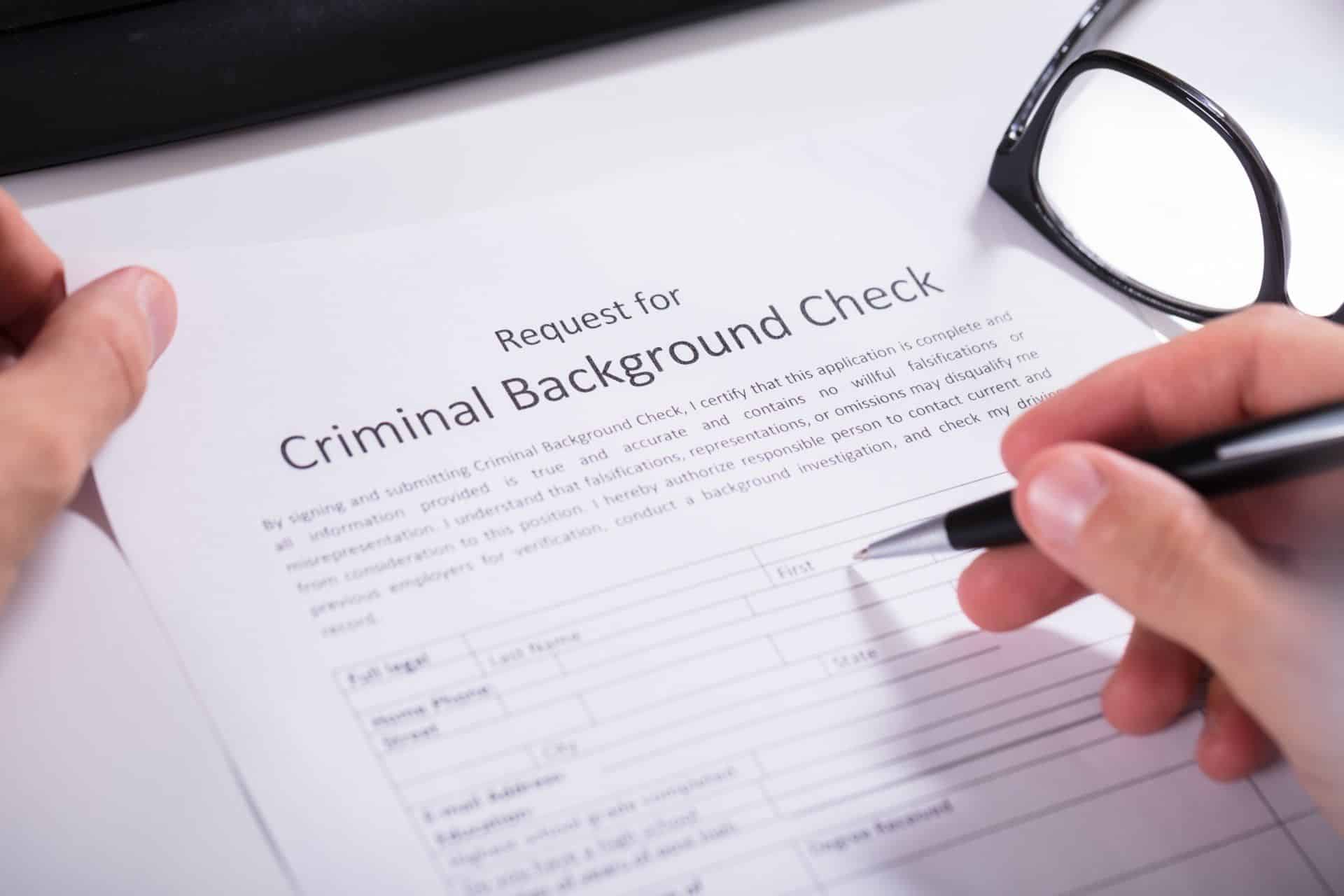 background check