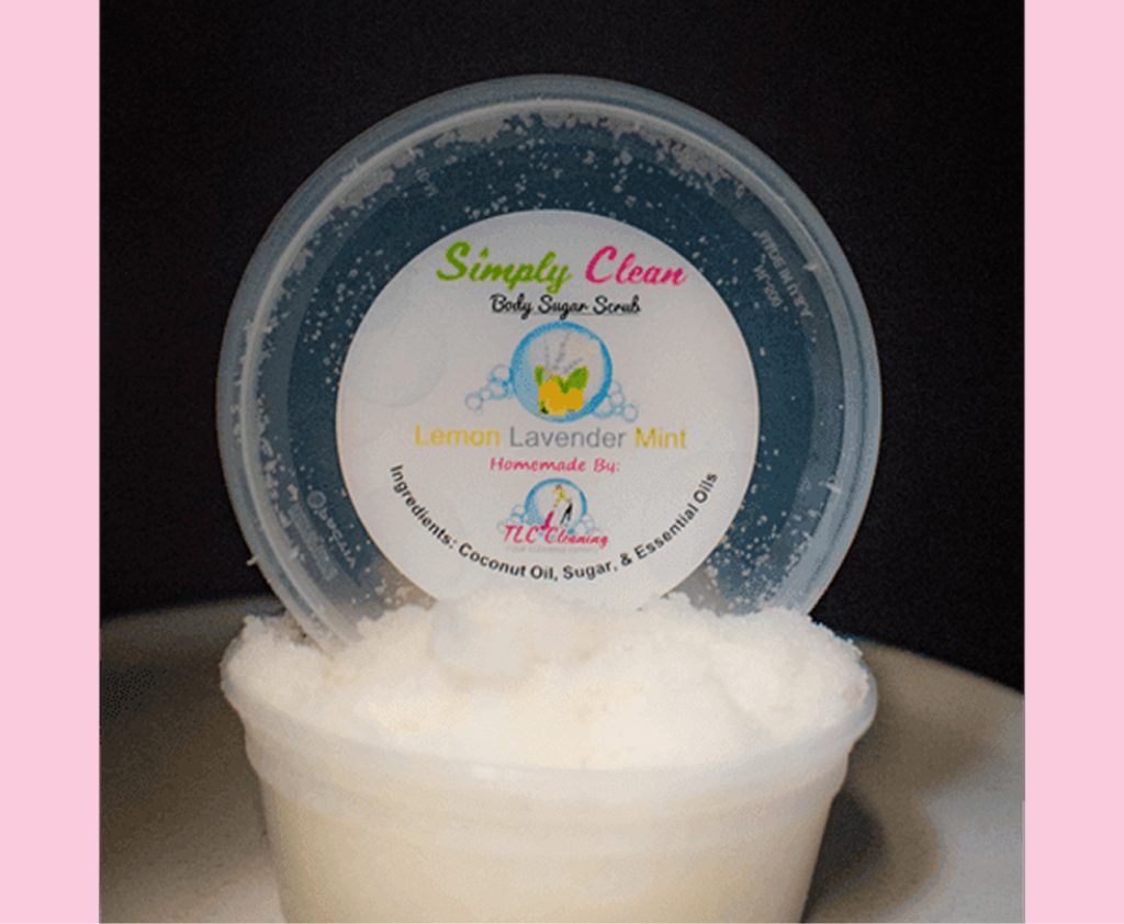 Simply Clean Sugar Scrub 8oz